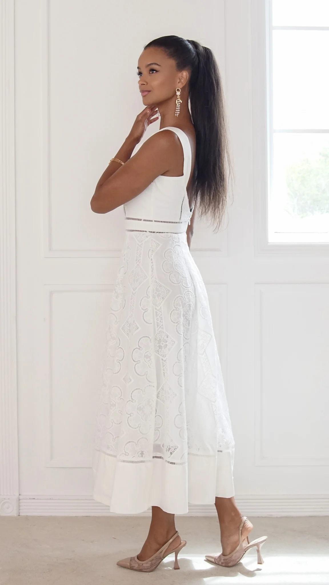 Aurelia Midi Dress - Image 7