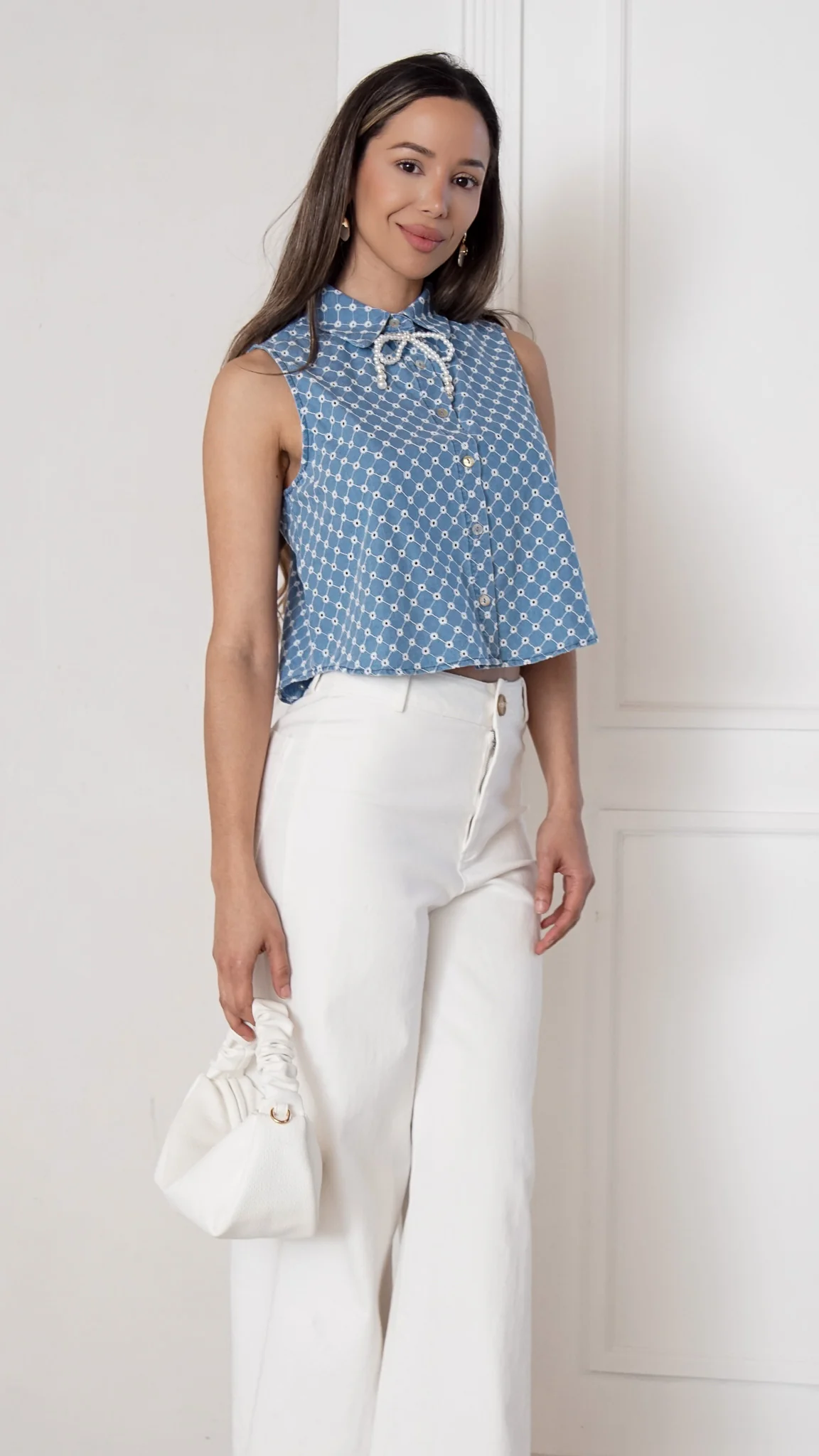 Brinley Collared Top - Image 3