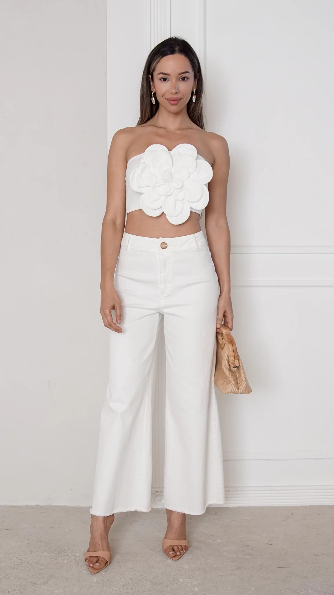 Camellia Floral Bandeau Top - Image 3