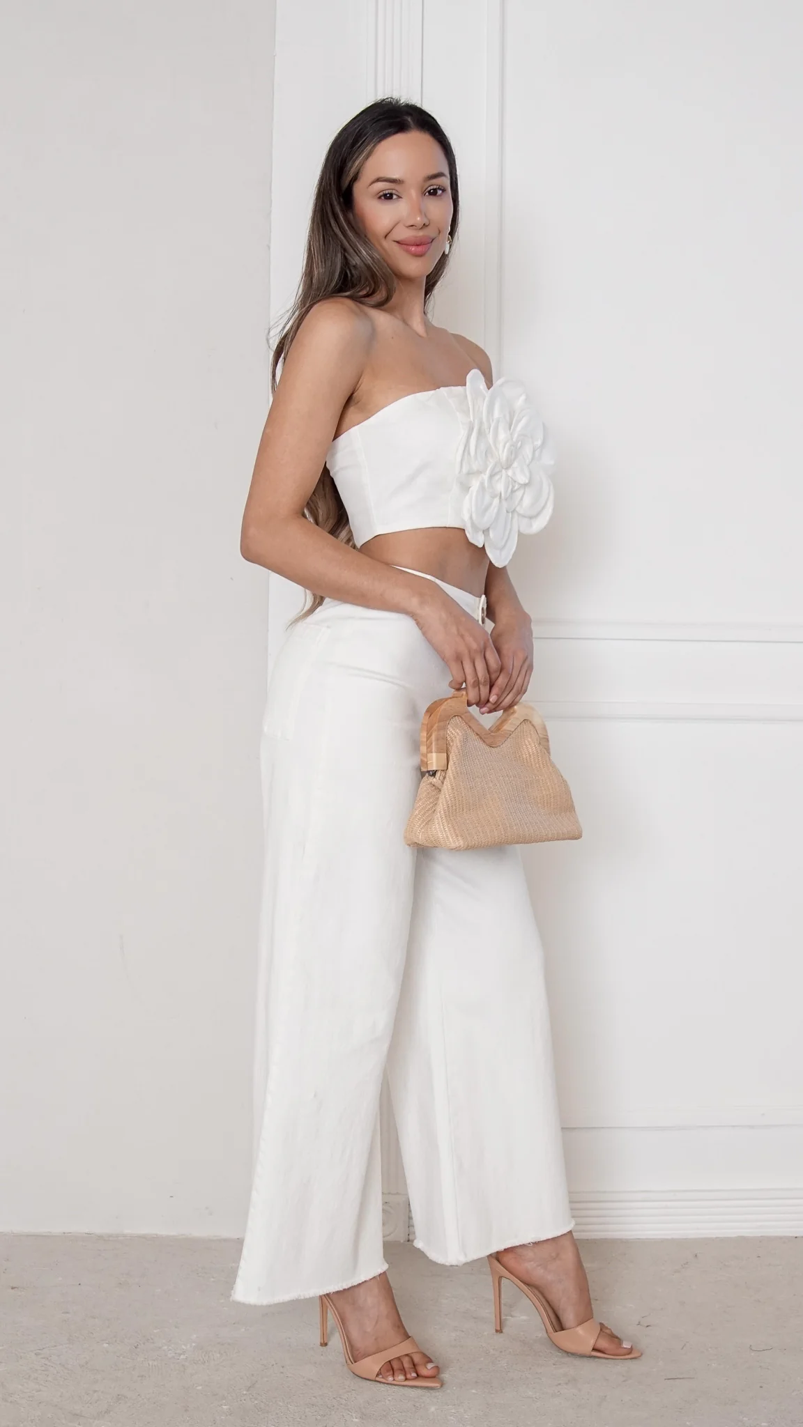Camellia Floral Bandeau Top - Image 5