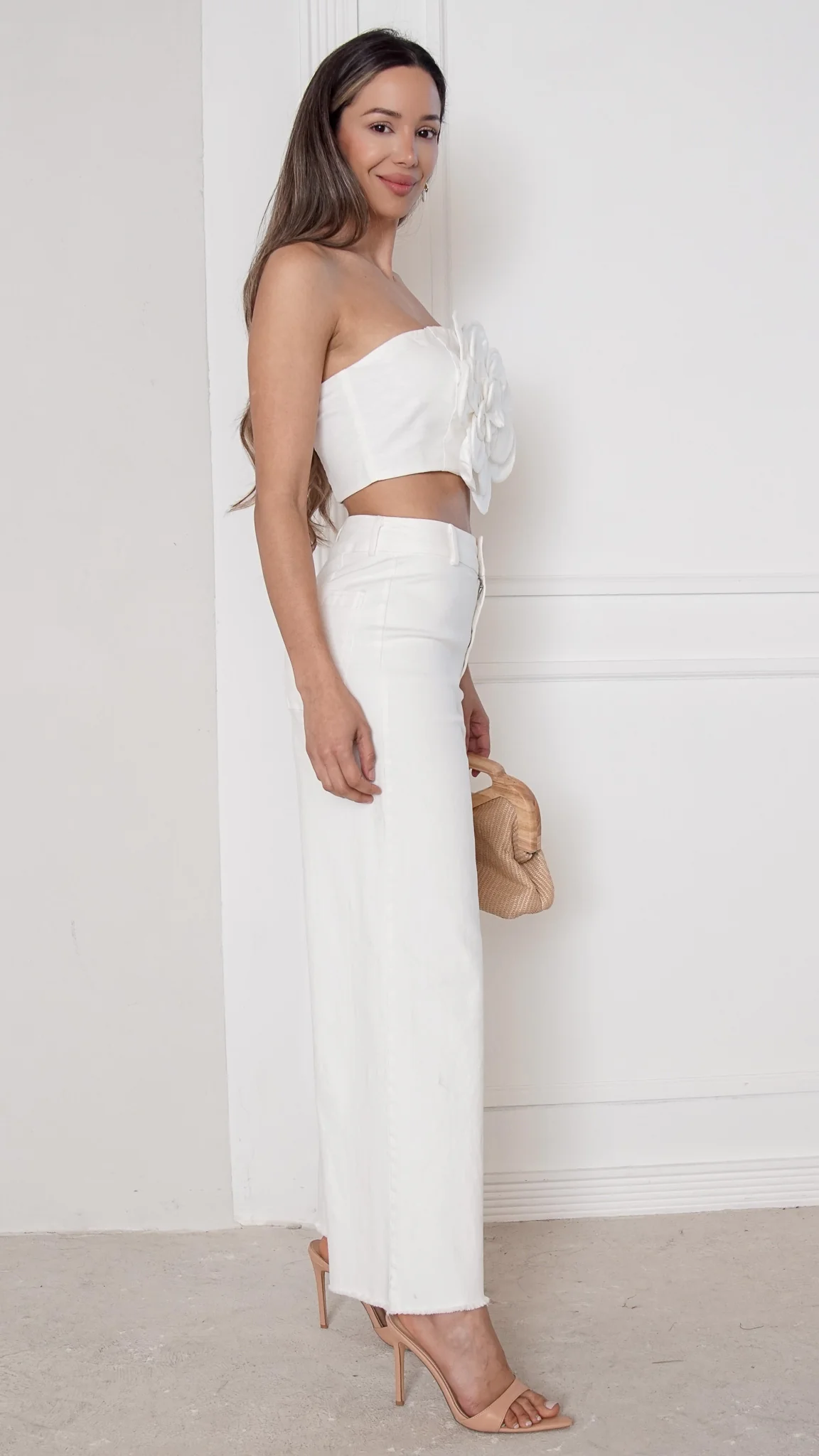 Camellia Floral Bandeau Top - Image 6