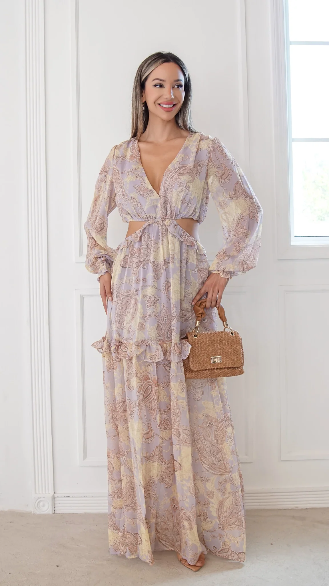 Uma Maxi Dress - Image 3