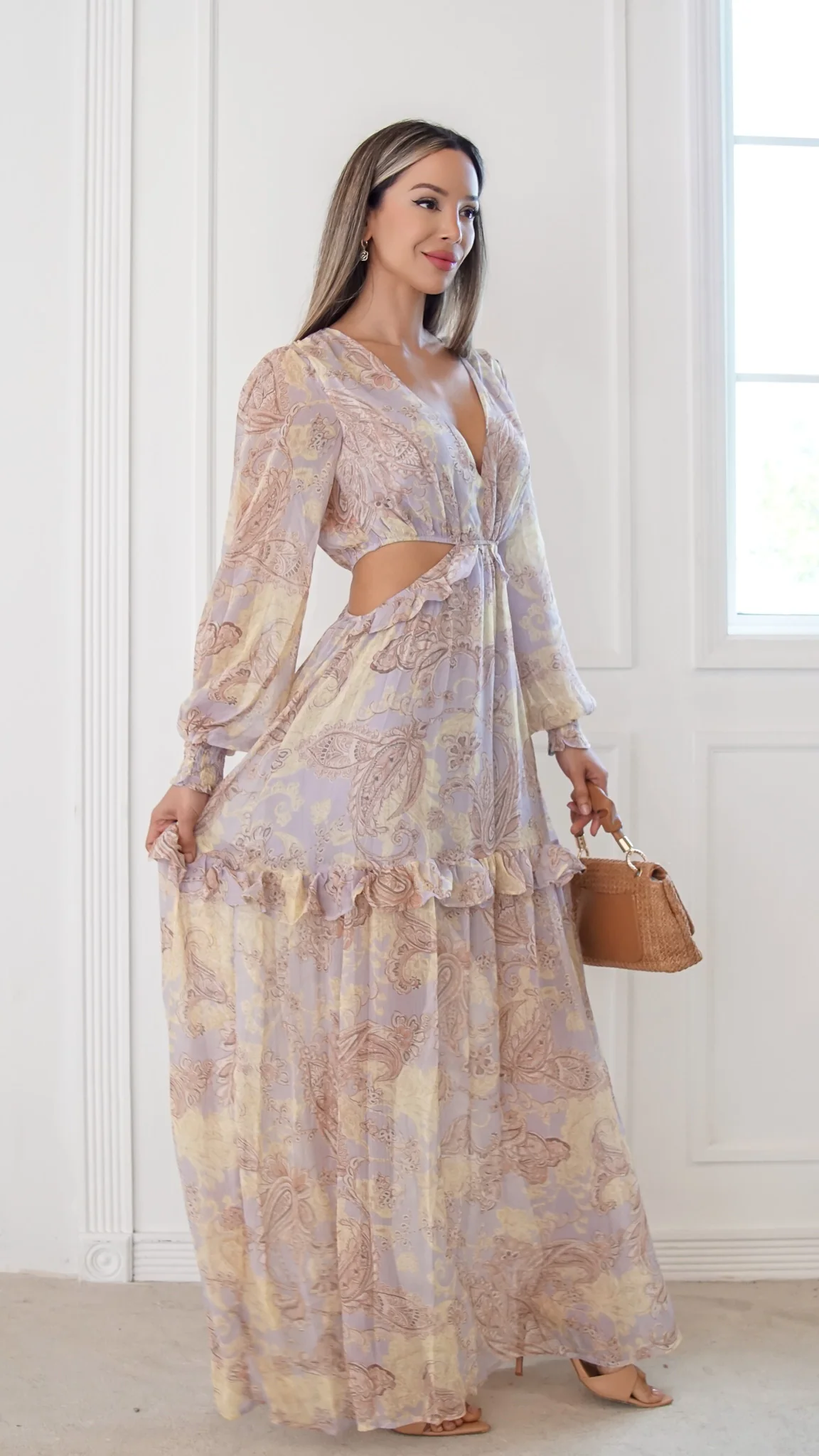 Uma Maxi Dress - Image 7