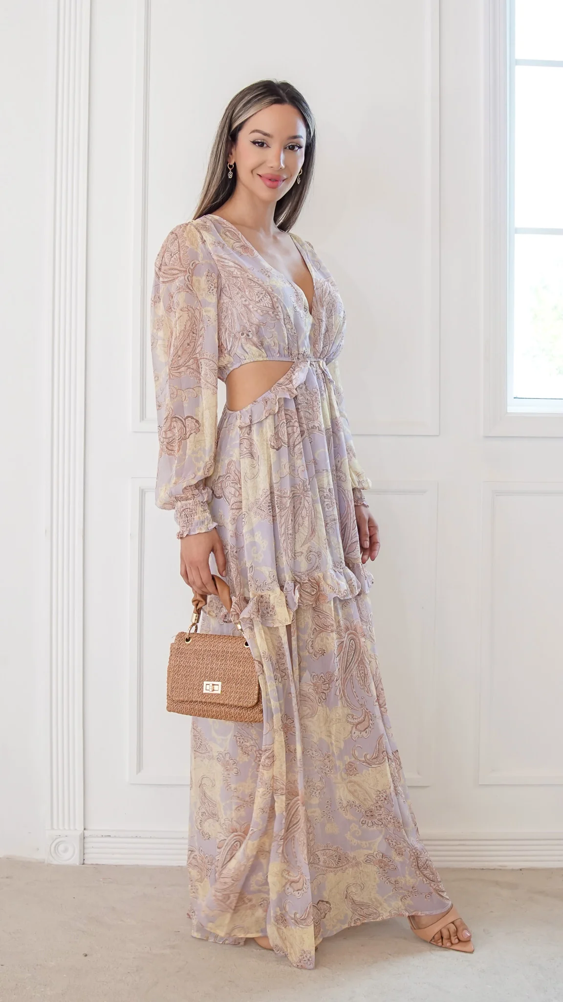 Uma Maxi Dress - Image 8