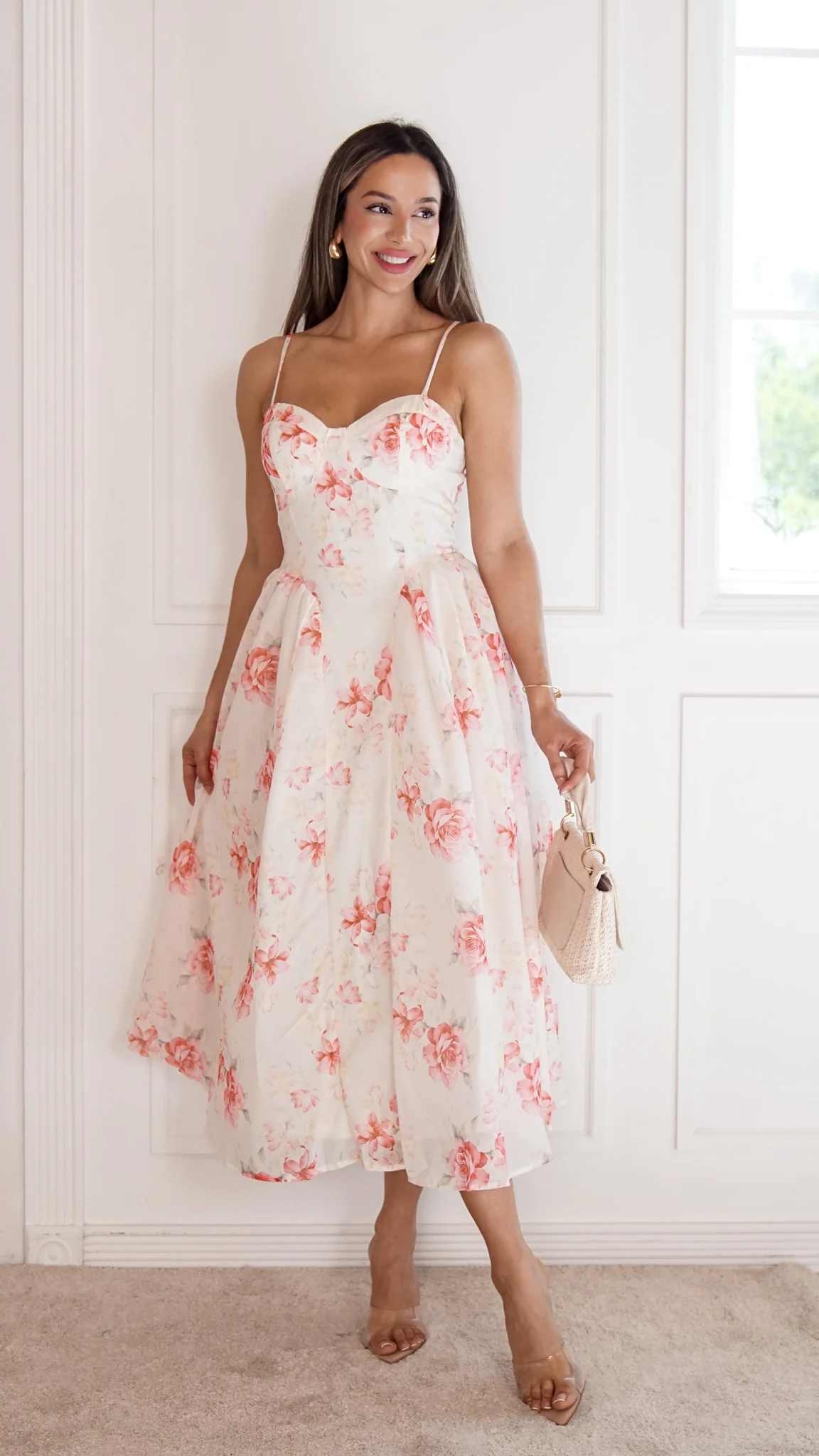 Korina Midi Dress - Image 4