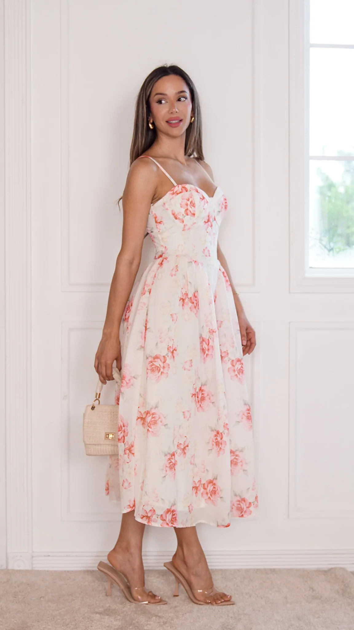 Korina Midi Dress - Image 5