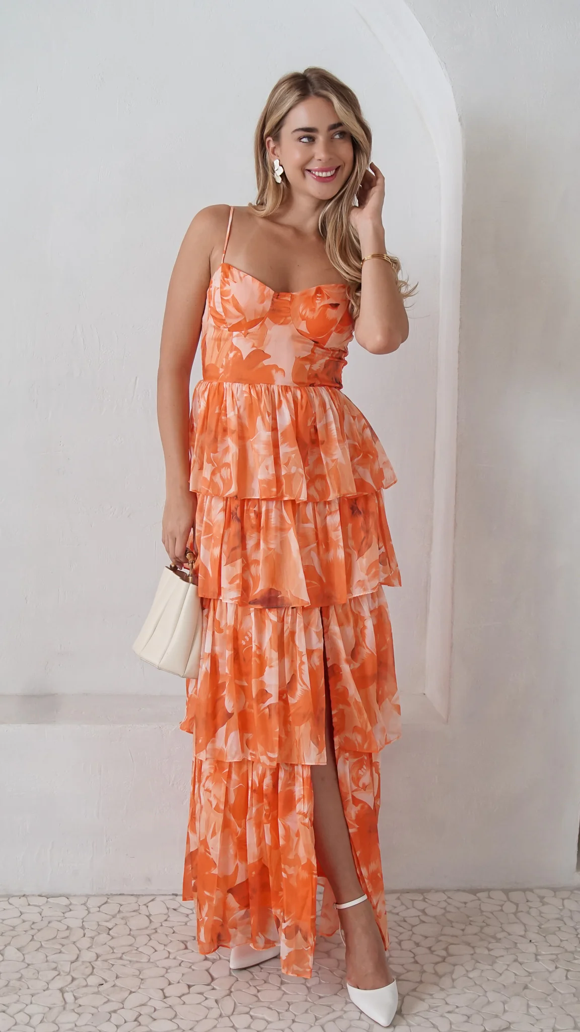 Luz Tiered Maxi Dress - Image 11