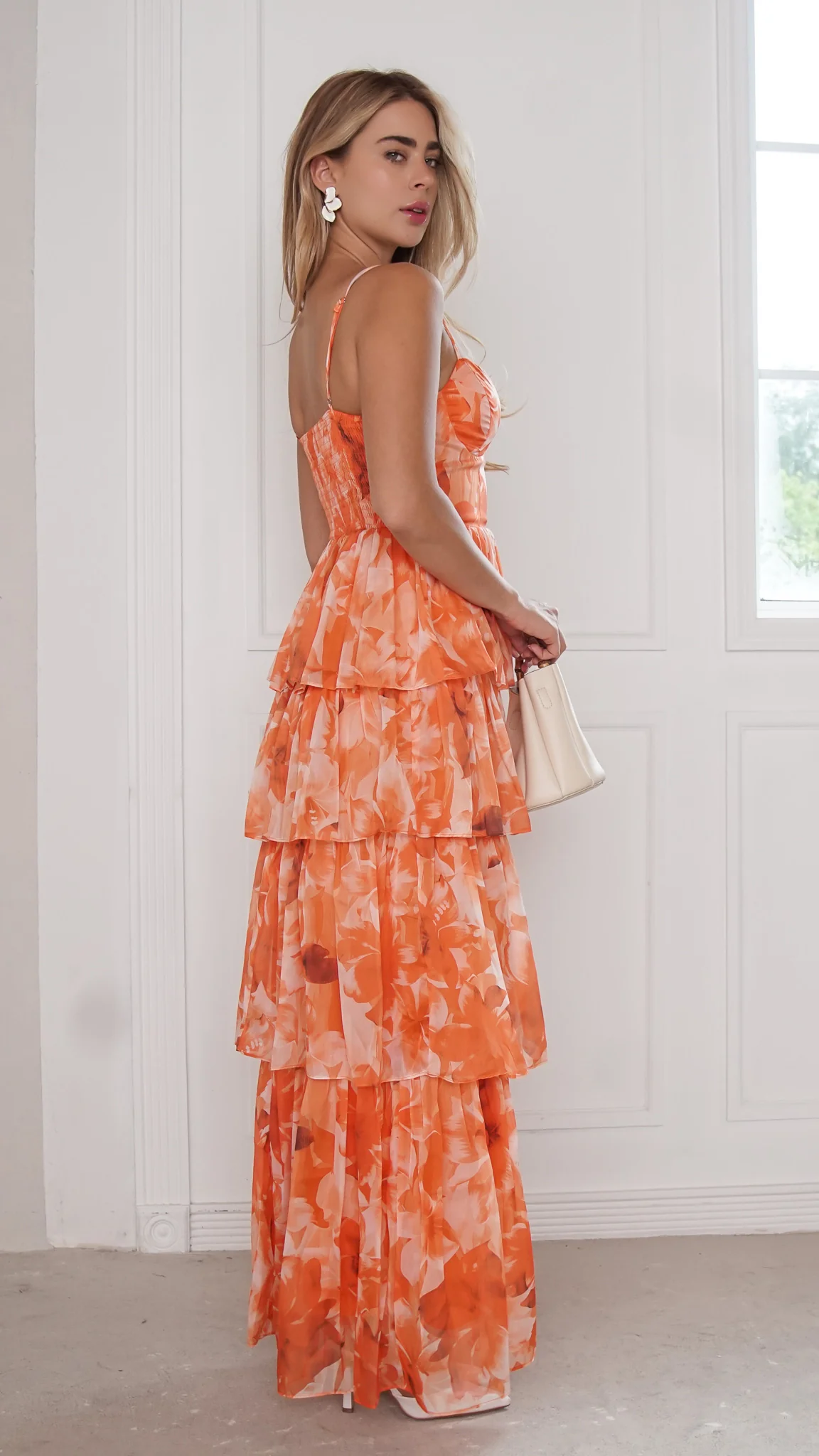 Luz Tiered Maxi Dress - Image 12