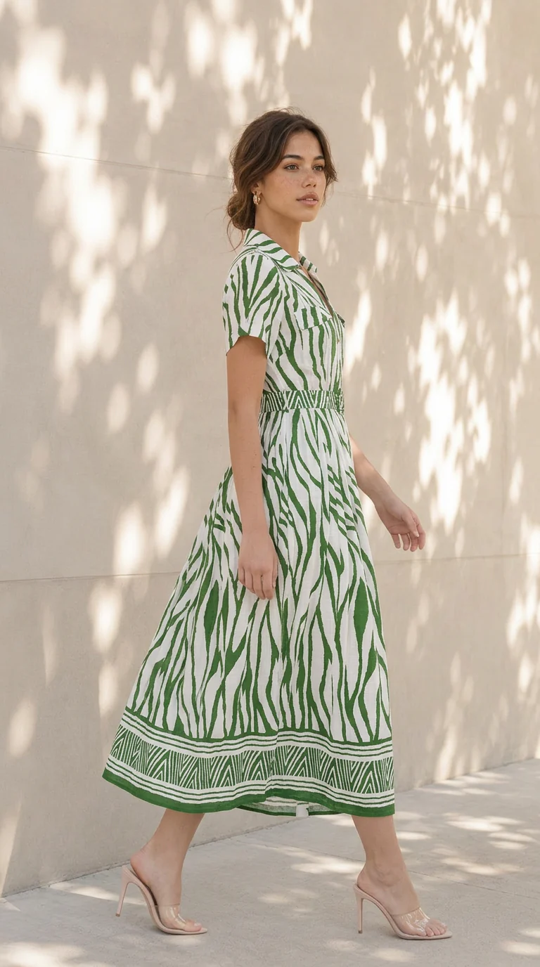 Noeli Midi Dress - Image 4