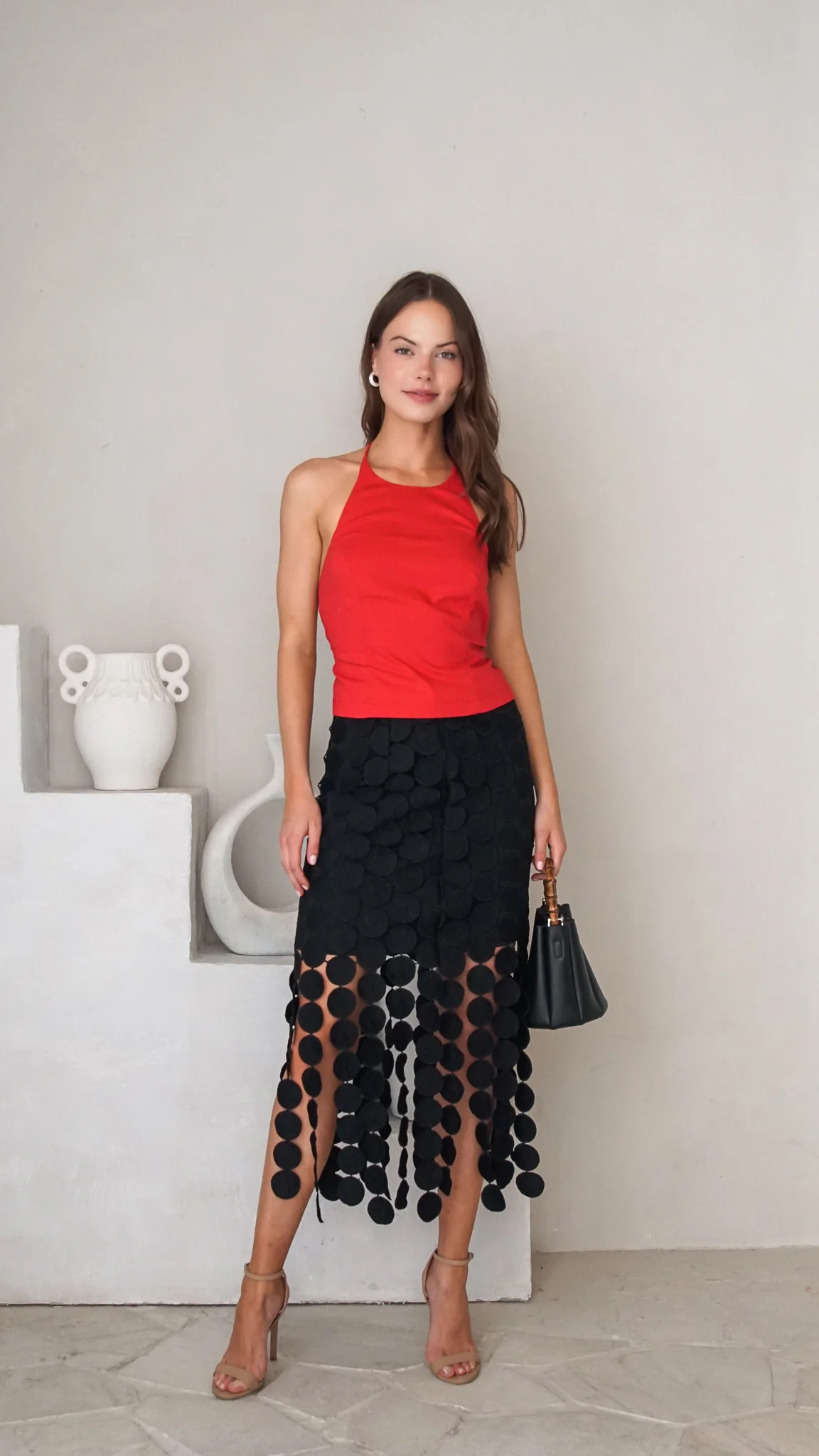 Noelle Midi Skirt - Image 7