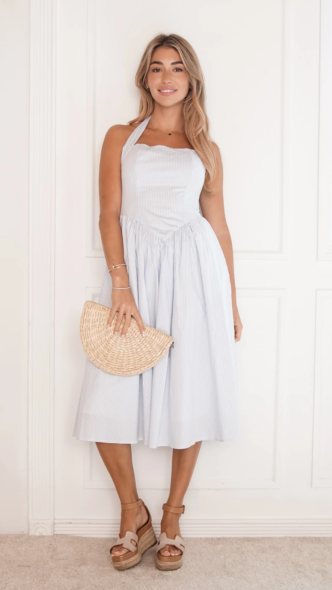 Olandria Midi Dress - Image 5