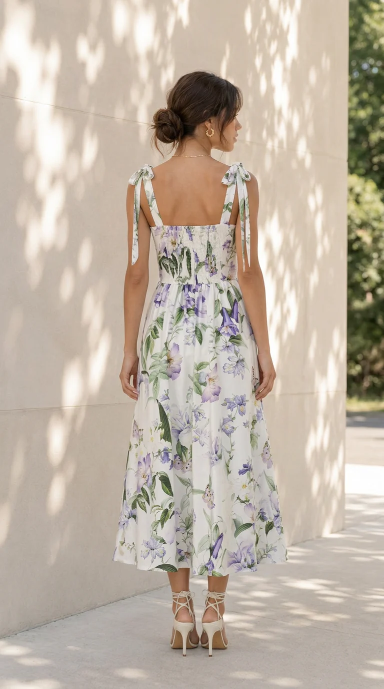 Osan Midi Dress - Image 6