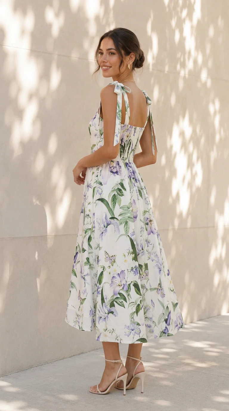 Osan Midi Dress - Image 8