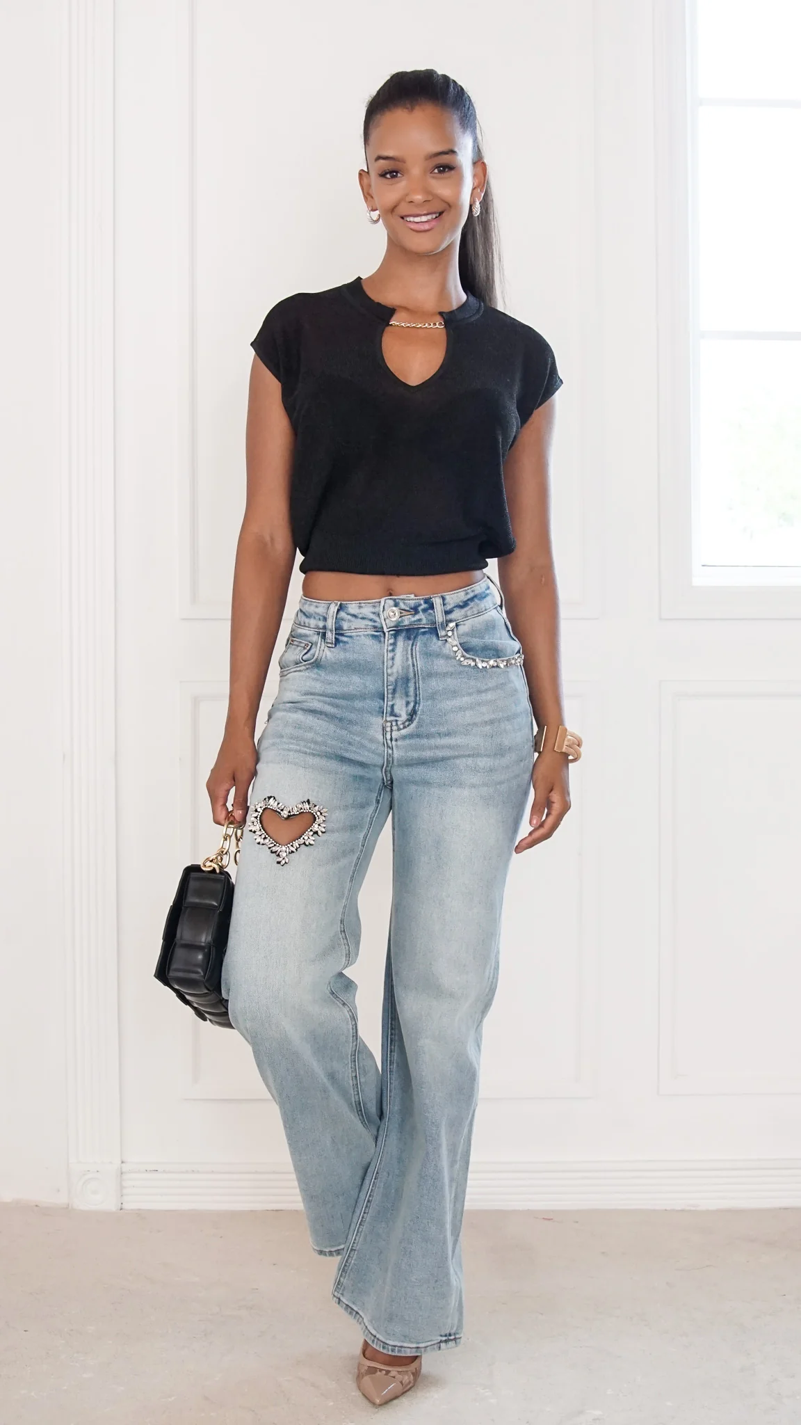 Sally Denim Pants - Image 4