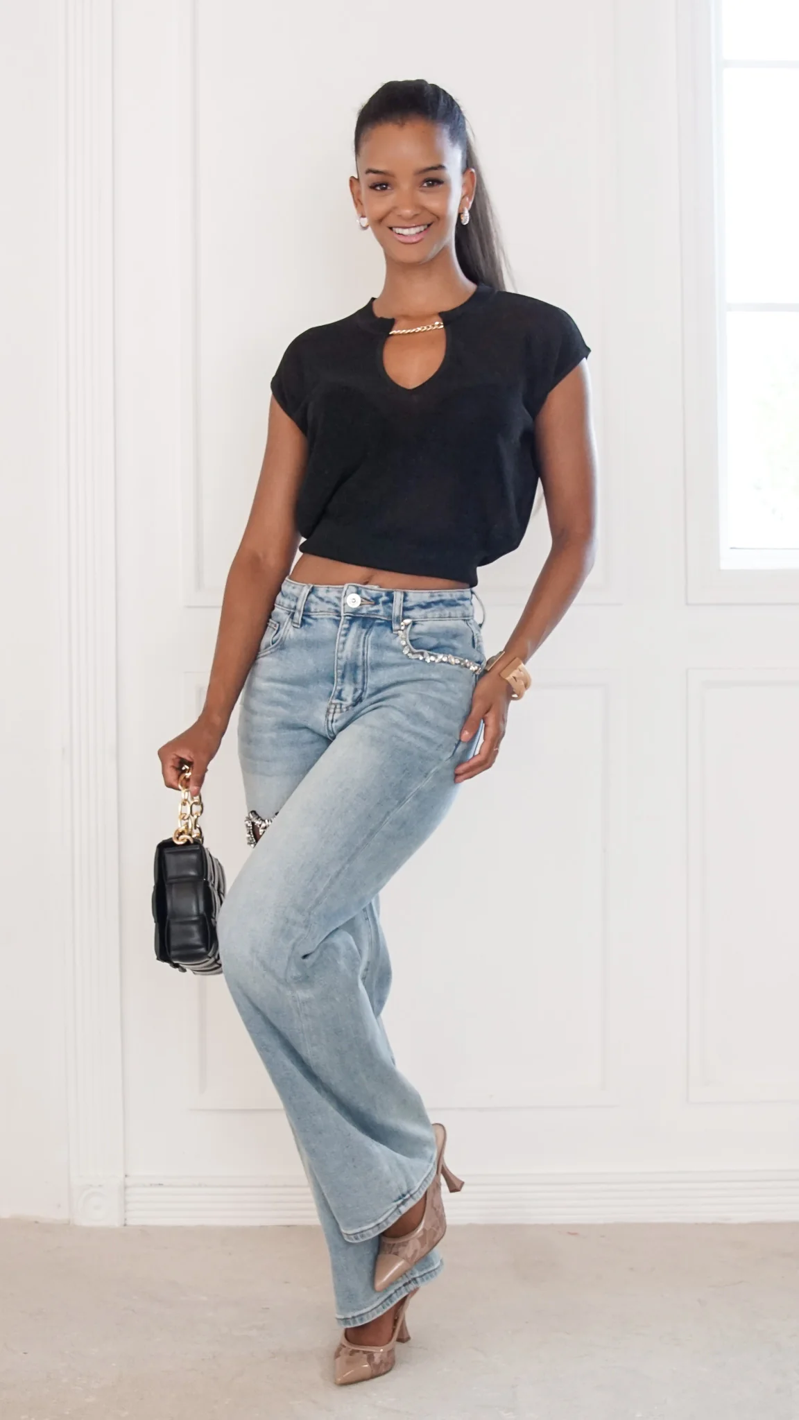 Sally Denim Pants - Image 6