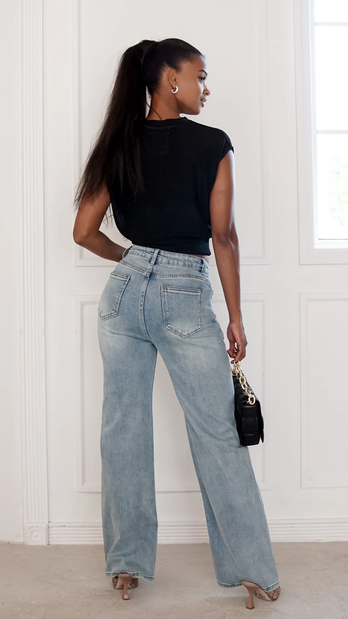Sally Denim Pants - Image 8