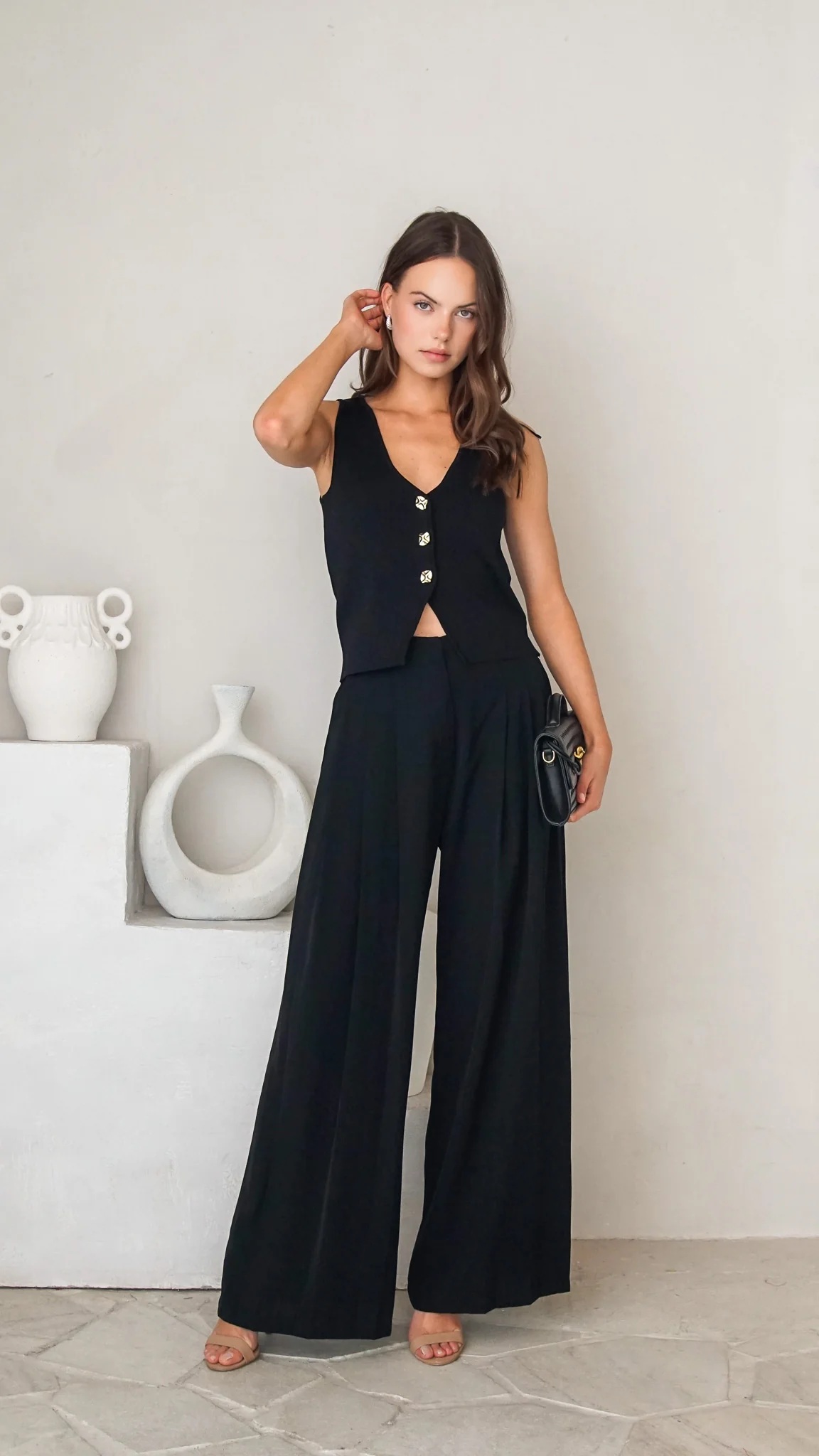 Selene Sleeveless Top - Image 2