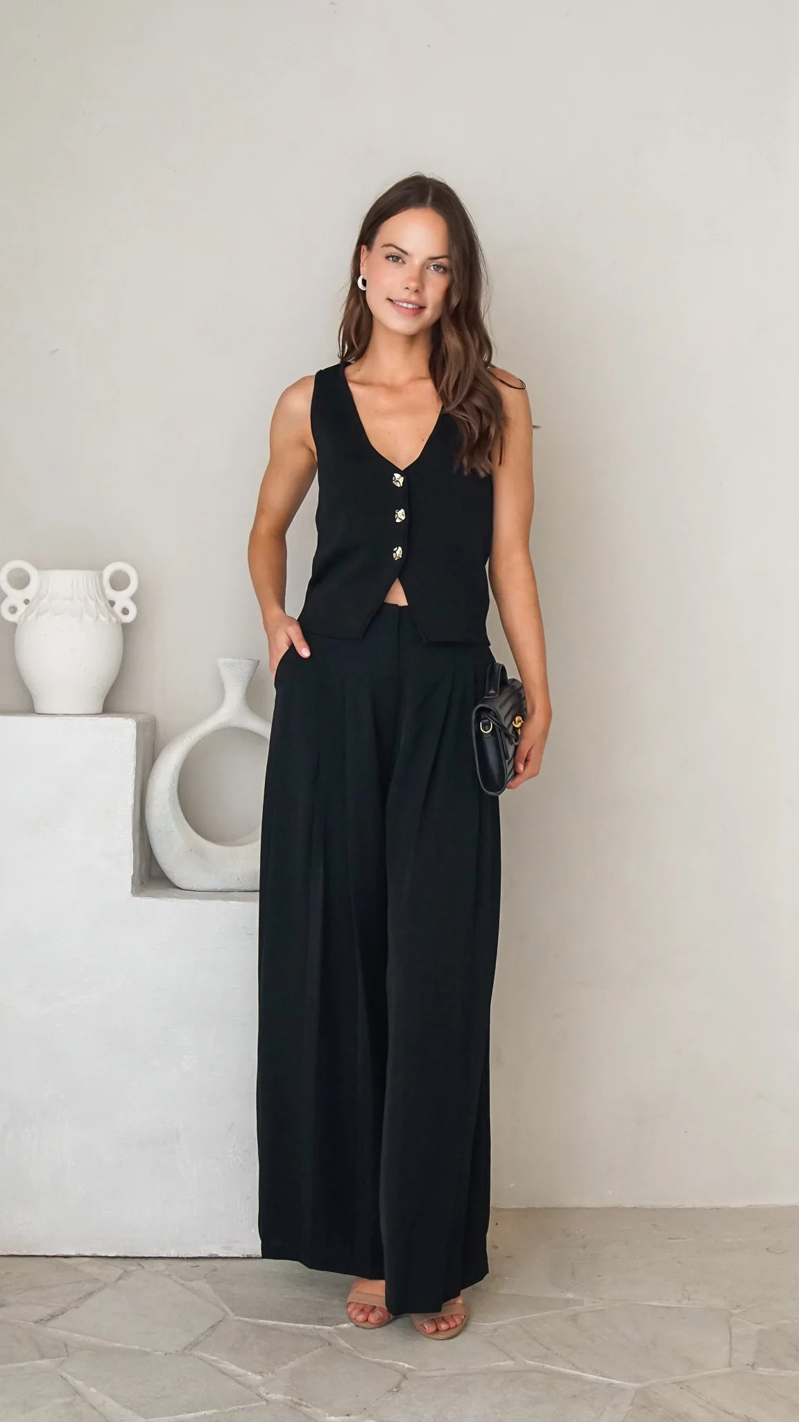 Selene Sleeveless Top - Image 3