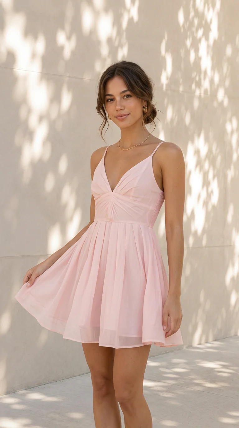 Shantal Mini Dress - Image 9