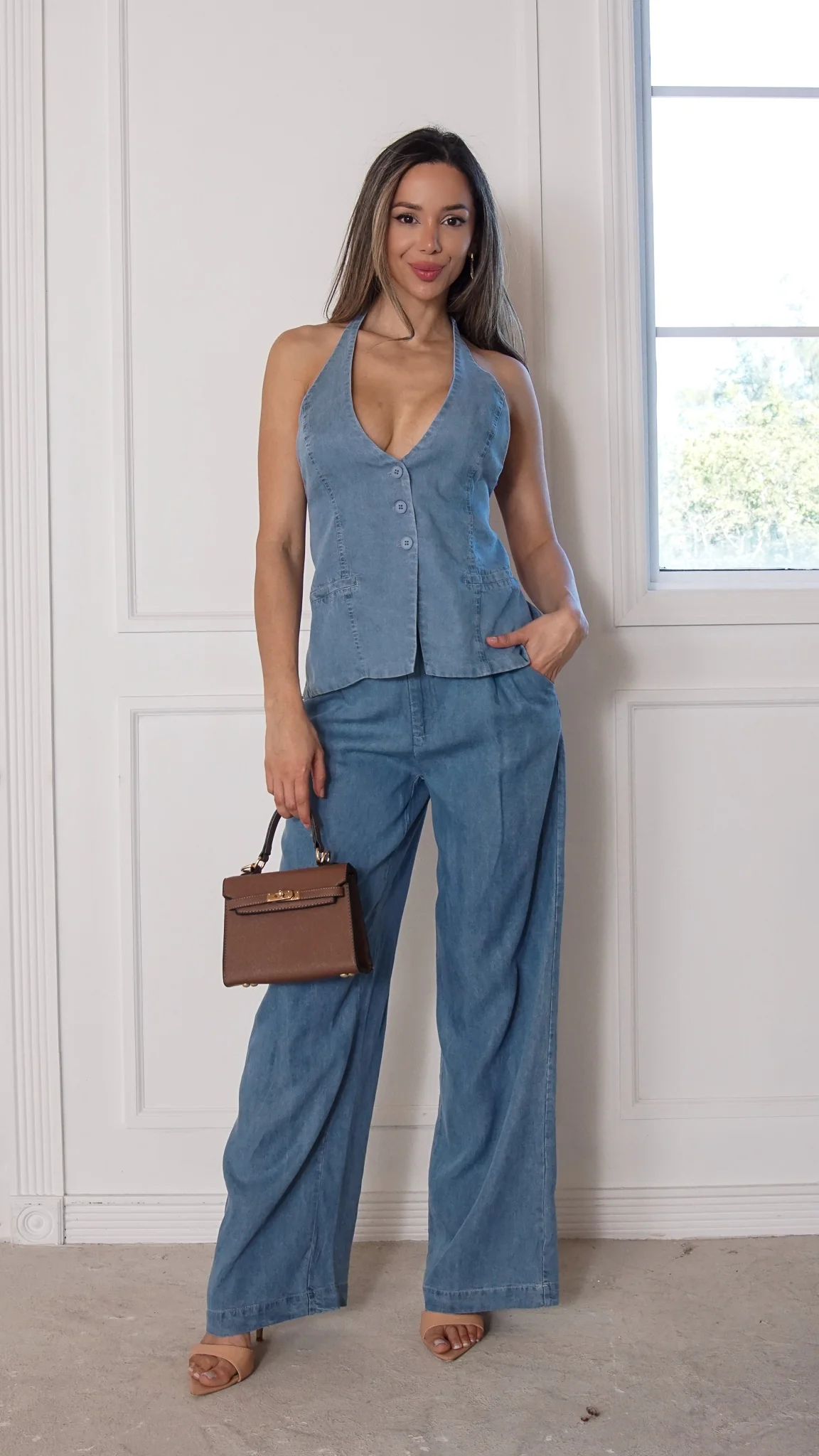 Sienna Wide Leg Pants - Image 4