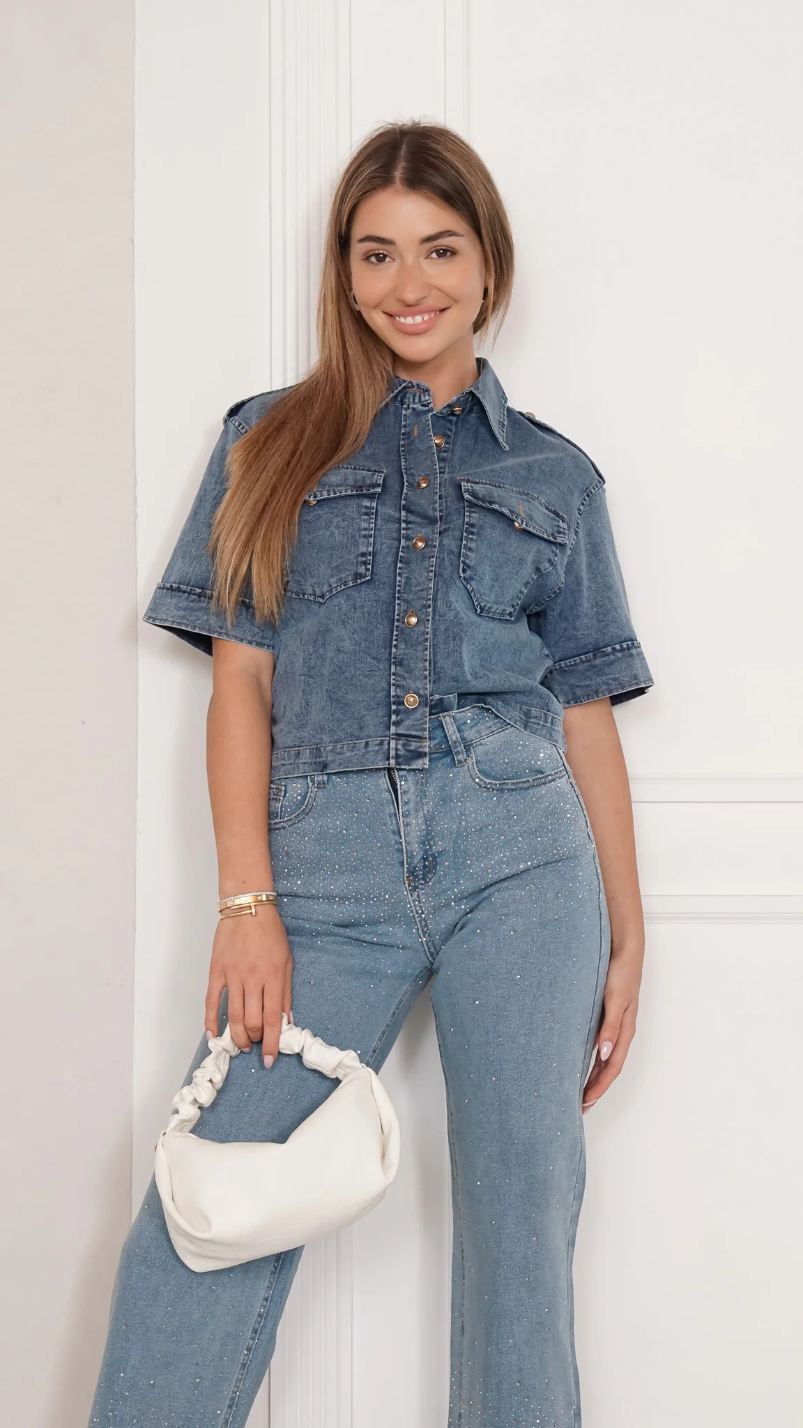 Sorella Denim Top - Image 6
