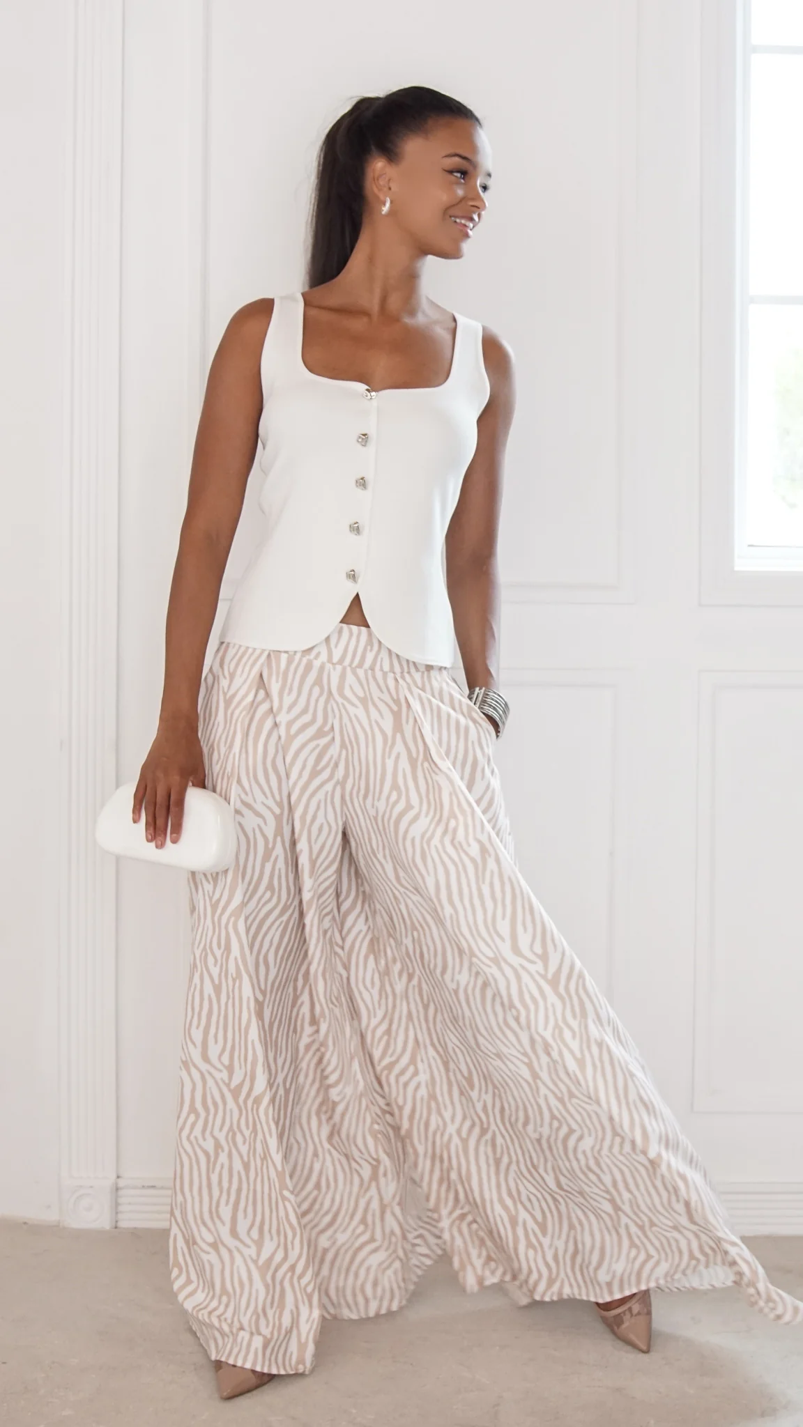 Zahara Palazzo Pants - Image 4